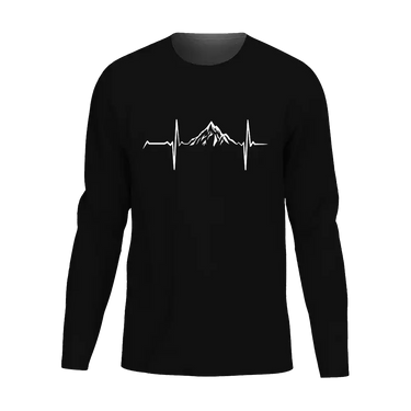 Heartbeat V1 Men Long Sleeve Shirt